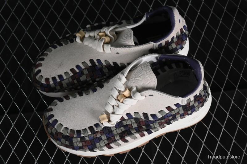 Nike Air Footscape Woven Asymmetrical Weave Slip-Resistant Low-Top Lifestyle Sneakers - FV3615-191