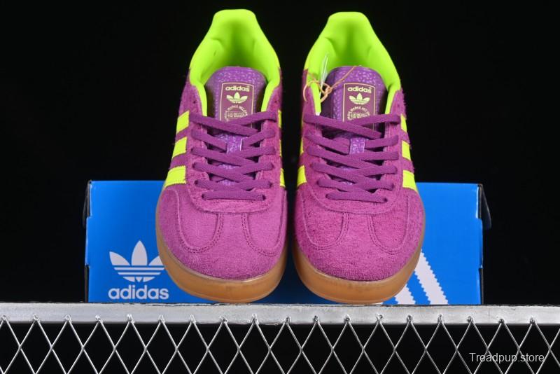 Adidas Originals Gazelle Indoor HQ8715 Retro Casual Anti-Slip Wear-Resistant Low-Top Sneakers