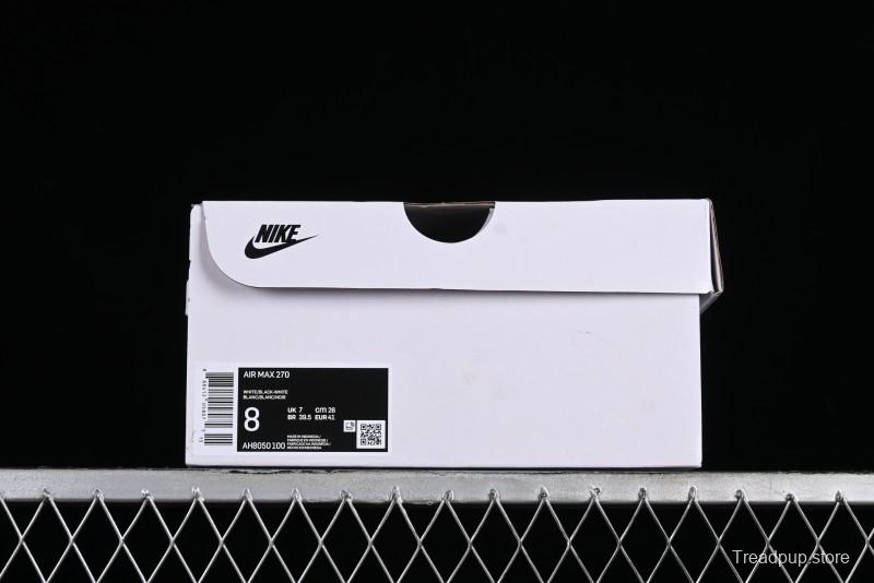 Nike Max 270 Running Shoes with Half-Sole Air Cushion - AH8050-100