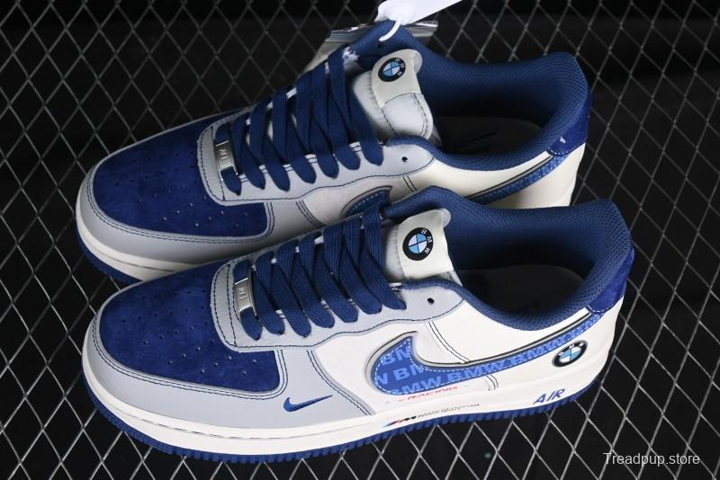 Nike Air Force 1 '07 Low BMW Collaboration Sky Blue White Low-Top Casual Sneakers - DM6688-017