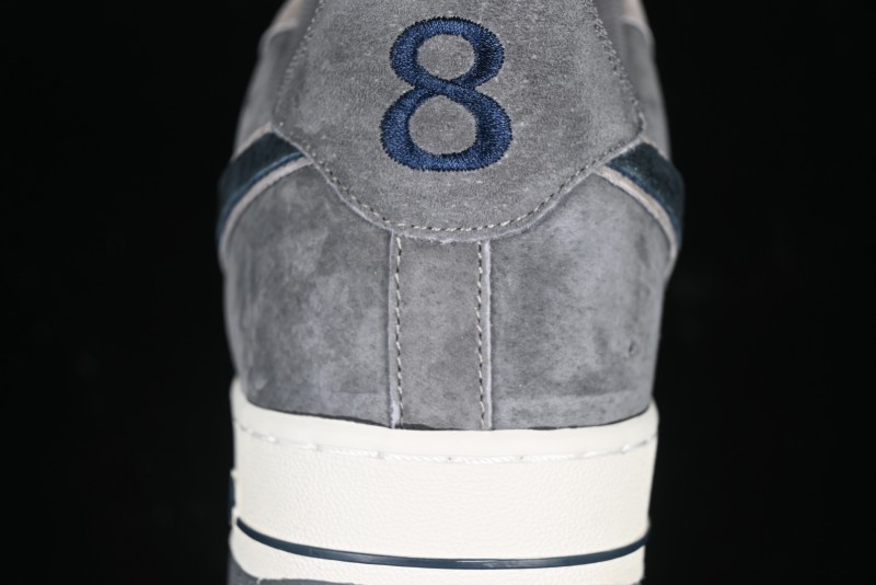 Nike Air Force 1'07 Low "Black Eight" Custom Casual Sneakers for Autumn Winter - YD2425-808