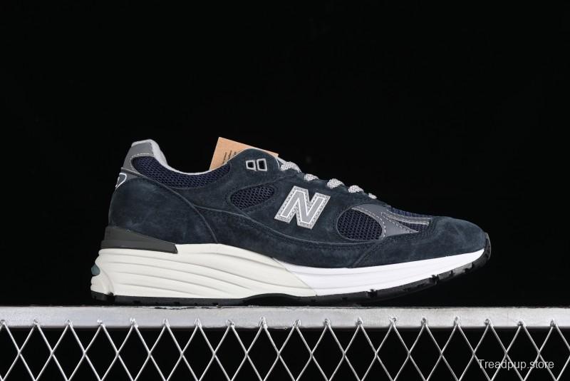 New Balance Made In USA 991 Series Classic Casual Dad Shoes Retro Running Sneakers - U991NV2