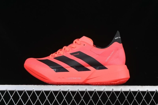 Adidas Adizero Adios 4 M Running Shoes Lightweight Breathable Low-Top - JR6356