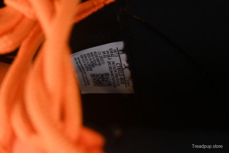 Nike Air Jordan 11 Retro High Top Basketball Shoes in Black/Orange - CT8012-800