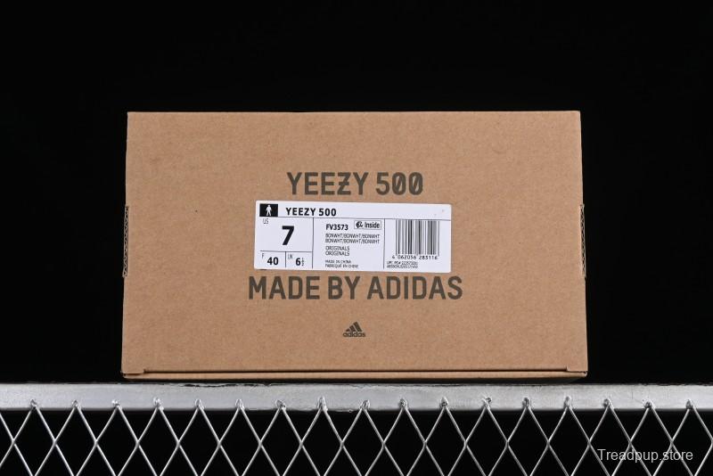 Adidas Yeezy 500 Bone White Casual Running Shoes - FV3573