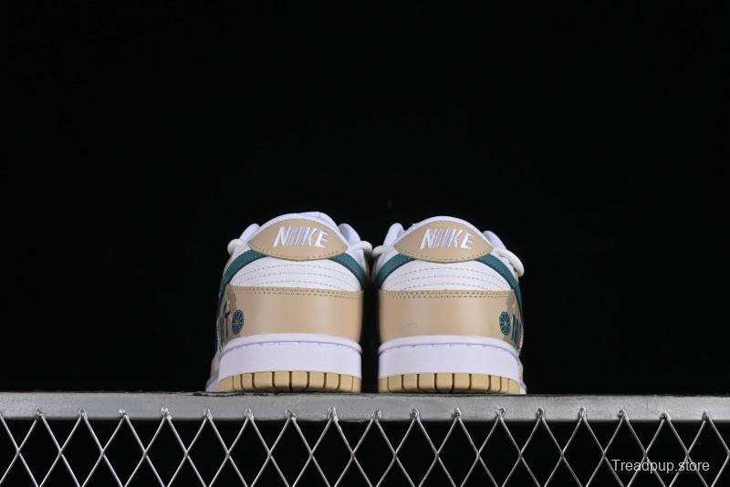 Nike Dunk Low SB Casual Sneakers with Mojito-Inspired Design - DV0833-100