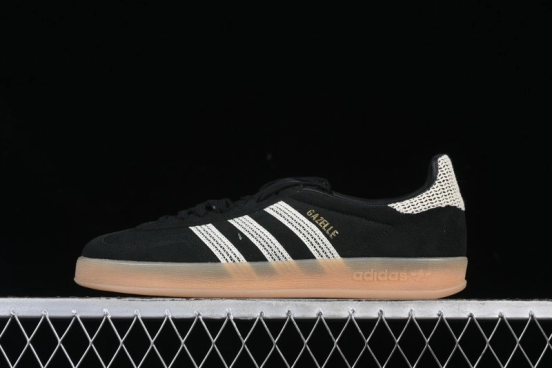 Adidas Originals Gazelle Indoor JI2755 Retro Casual Slip-Resistant Wear-Resistant Low-Top Sneakers - JI2755