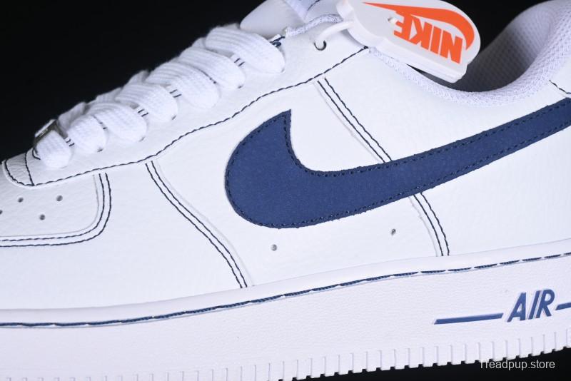 Nike Air Force 1'07 Low Casual Sneakers with Full-Length Air Cushion - HQ2037-100