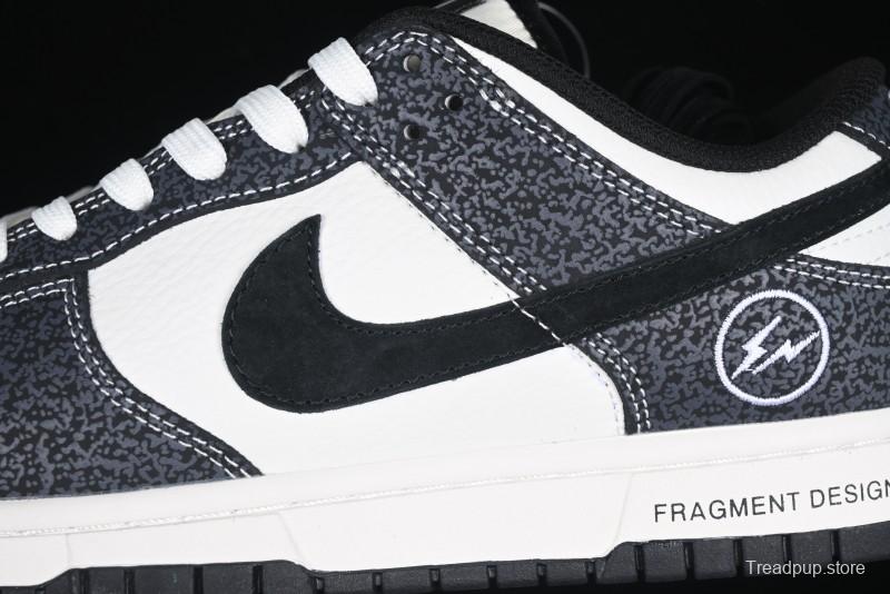 Nike SB Dunk Low Lightning Collaboration Black Swoosh Anniversary Custom Low-Top Skate Shoes - SF1029-401