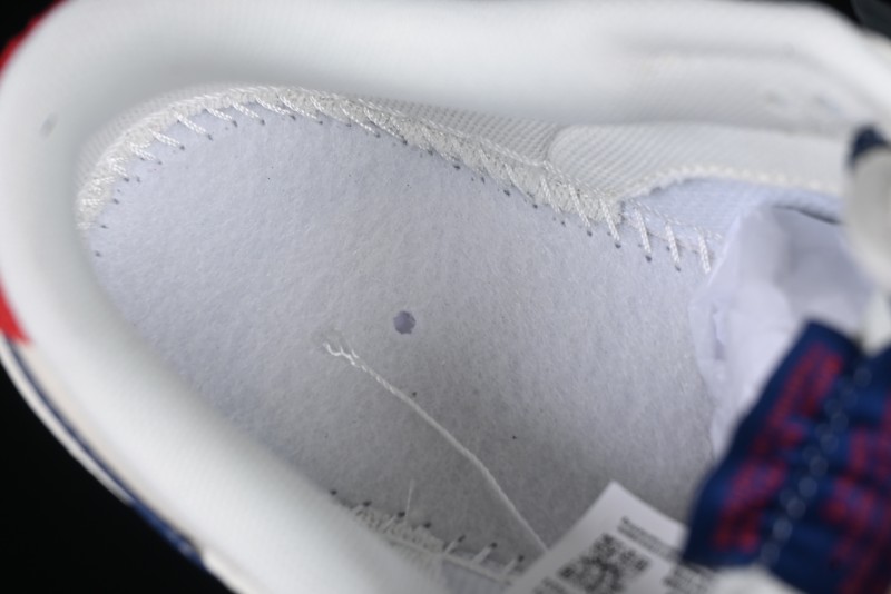 Nike SB Dunk Low Supreme Collaboration - Off-White 3D Navy Swoosh Anniversary Custom Low-Top Casual Sneakers - FC1688-204