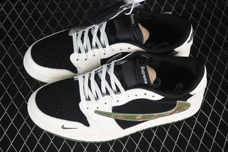 Nike Travis Scott x Fragment Design x Air Jordan 1 Low OG SP Casual Sneakers - XS2024-032