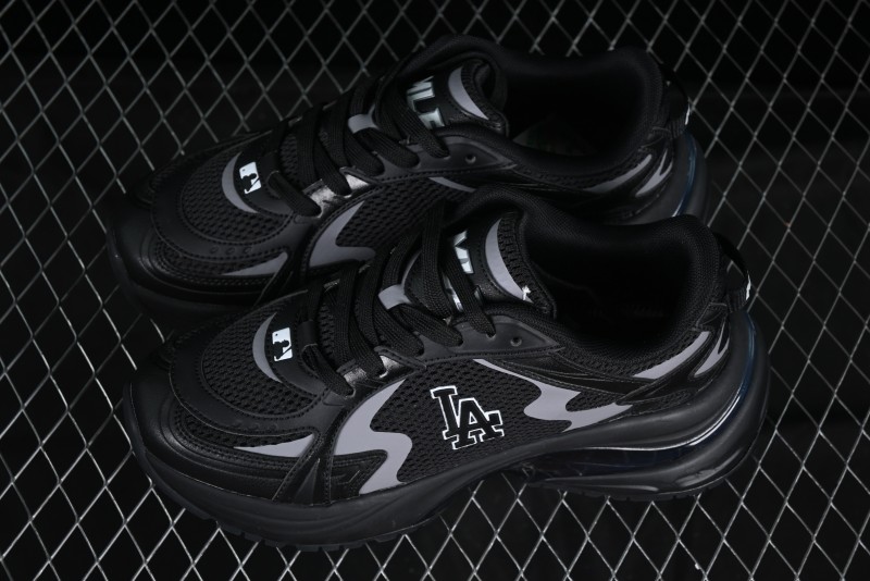New York Yankees MLB Bigball Chunky Curve Thick Sole Casual Running Shoes - 3ARNSPL4N07BKS