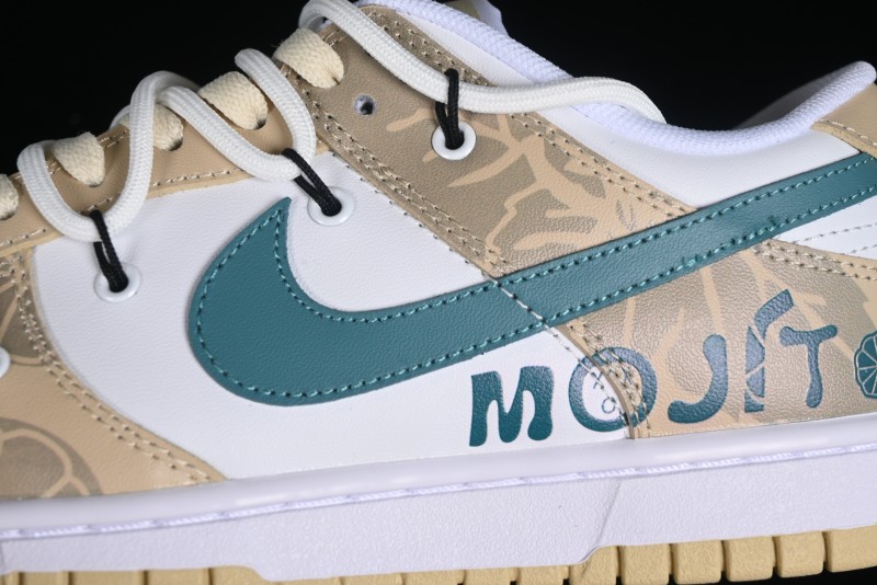 Nike Dunk Low SB Casual Sneakers with Mojito-Inspired Design - DV0833-100
