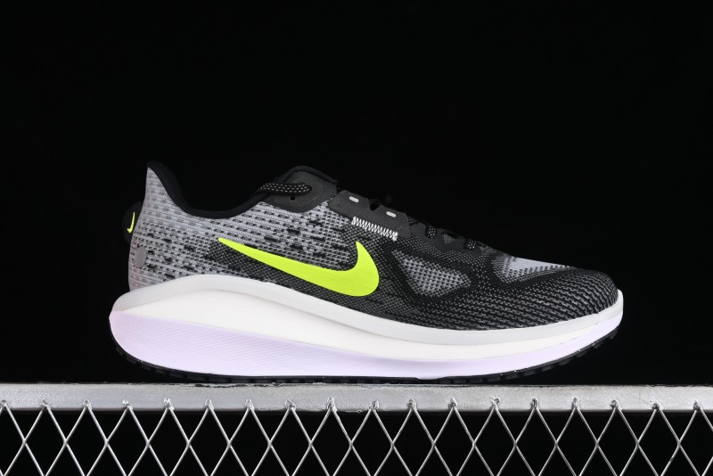Nike Air Zoom Vomero 17 Lunar Retro Running Shoes with Full-Sole Zoom Air Cushion - FB1309-001