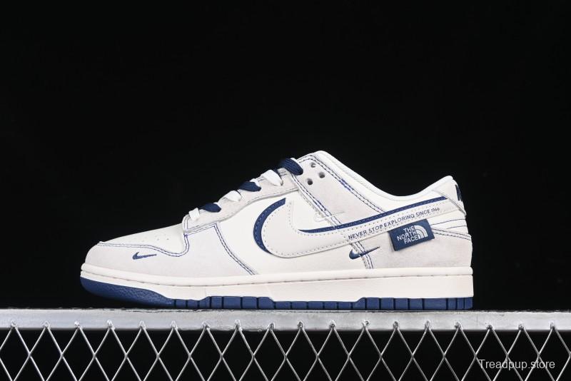 Nike SB Dunk Low The North Face Collaboration Anniversary High-End Custom Low-Top Casual Skate Shoes - DM6868-023