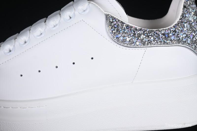 Alexander McQueen Oversized Sneakers with White Crystals - D.E5