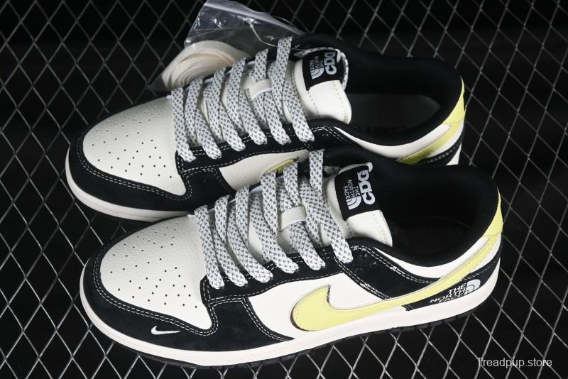 Nike SB Dunk Low The North Face Collaboration Anniversary High-End Custom Low-Top Casual Skate Shoes - XX3168-113
