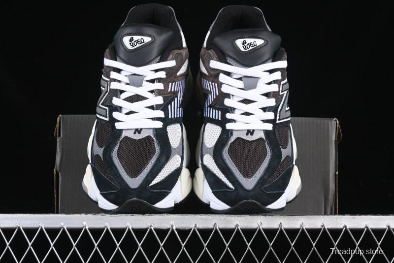 New Balance 9060 Retro Casual Running Shoes with ABZORB Cushioning Technology - U9060BRN