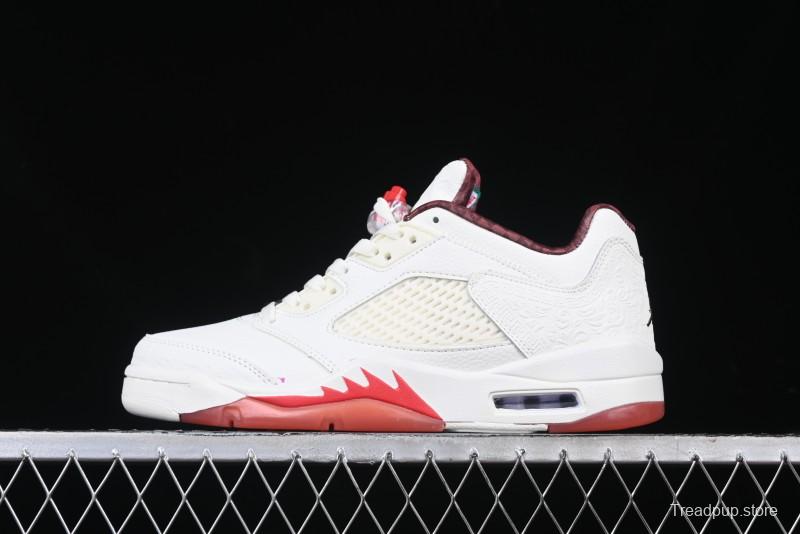 Nike Air Jordan 5 Low "El Grito" Basketball Shoes - HF8833-100