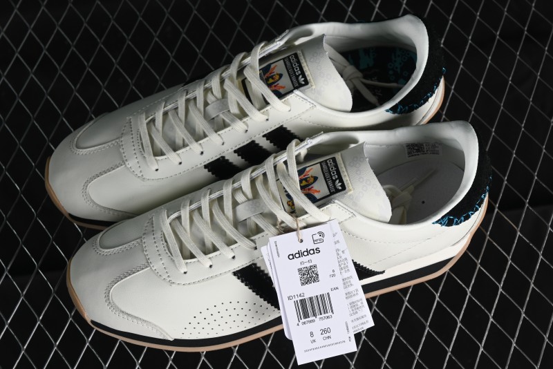 Wales Bonner x Adidas Originals Country ID1142 Casual Fashion Sneakers - ID1142