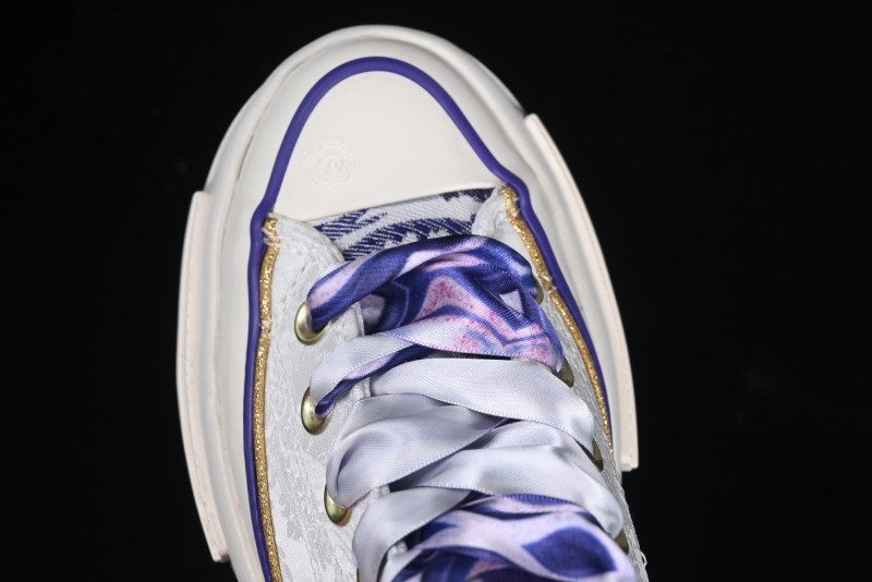 Converse Legacy Run Star Snake Year Limited Edition Platform Sneakers with Cushioned Sole - A13350C