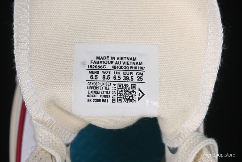 Converse Chuck 1970s High Top Casual Canvas Sneakers with Classic Graffiti Limited Edition Three-Star Logo - 162056C