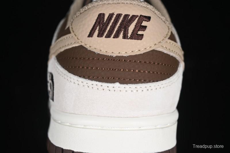 Nike SB Dunk Low The North Face x Supreme Collaboration Anniversary Edition High-End Custom Low-Top Casual Sneakers - DJ2024-056