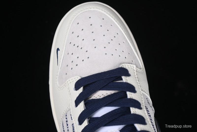 Nike SB Dunk Low UN Collaboration - Dark Blue Anniversary High-End Custom Low-Top Casual Sneakers - XX2026-666