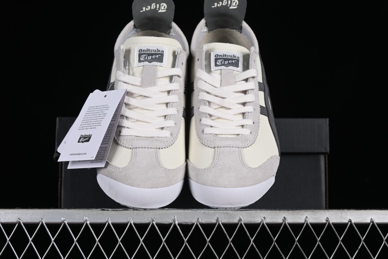 Onitsuka Tiger Mexico 66 Low-Top Leather Casual Running Shoes - 1183C076-100
