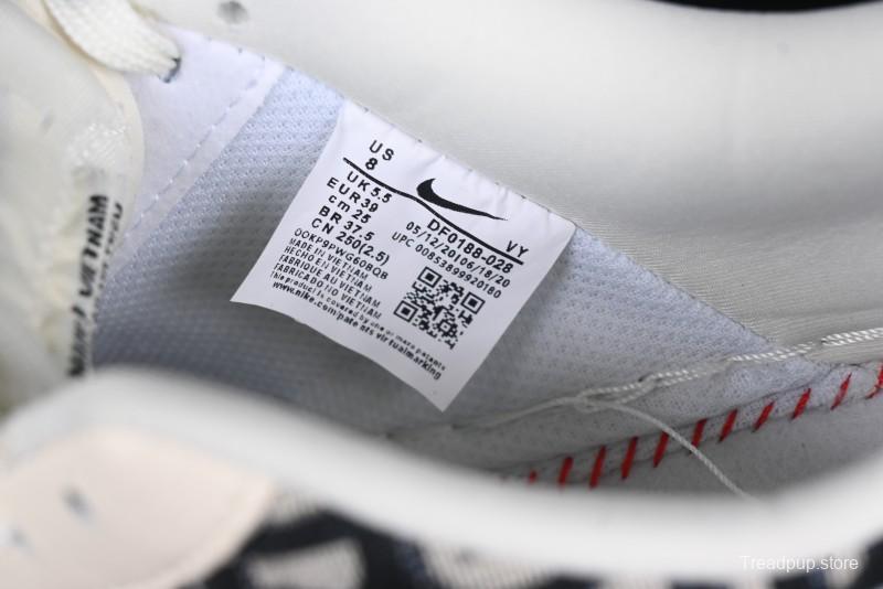 Nike Air Force 1 '07 Low Dior Collaboration Black Pattern Low-Top Casual Sneakers - DF0188-028