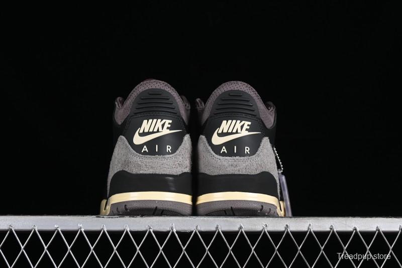 Nike A Ma Maniere x Air Jordan 3 Retro Black Sneakers - FZ4811-001