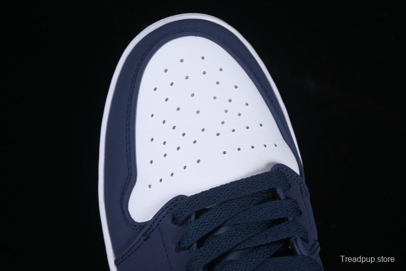 Nike Air Jordan 1 Low AJ1 Patriot Blue Red Low-Top Casual Lifestyle Sneakers - CZ8454-400