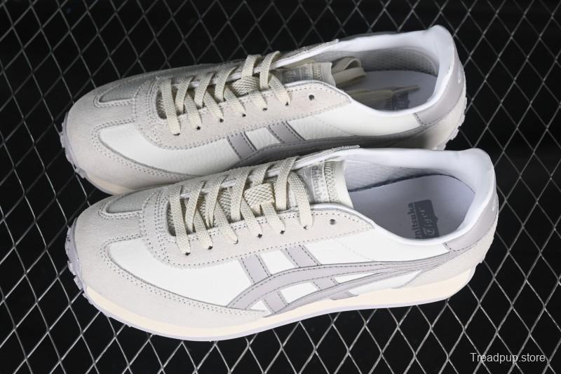 Classic Onitsuka Tiger Mexico 66 Shoes – White & Grey Minimalist Design