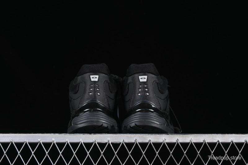 Salomon XT-Wings 2 All-Black Trail Running Sneakers - Sleek Performance and Style