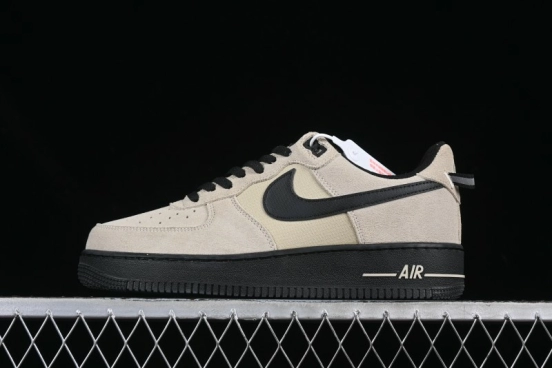 Nike Air Force 1'07 Low Casual Sneakers with Full-Length Air Cushion - HV6526-200