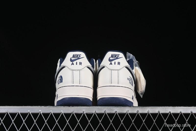 Nike Air Force 1 '07 Low The North Face x COMME des GARÇONS Navy Blue Line Casual Sneakers - HH7518-051
