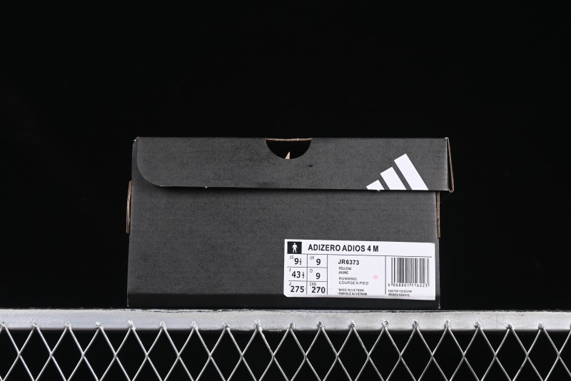 Adidas Adizero Adios 4 M Running Shoes Lightweight Breathable Low-Top - JR6373