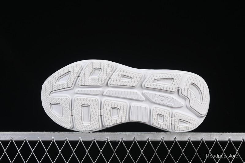 HOKA ONE ONE Bondi 9 Knit Lightweight Casual Running Shoes - 1162012 WWH