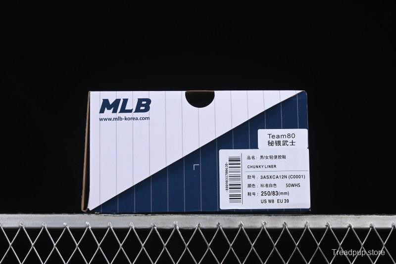 New York Yankees MLB Chunky Liner Custom Platform Casual Sneakers - 3ASXCA12N50WHS