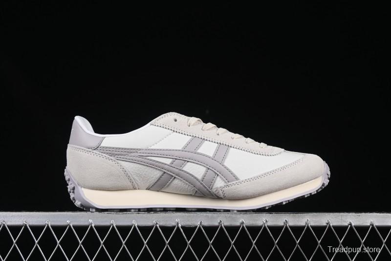 Classic Onitsuka Tiger Mexico 66 Shoes – White & Grey Minimalist Design