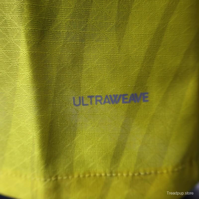 Player Version 25/26 Borussia Dortmund Yellow with Black Pattern Jersey