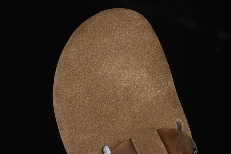 Birkenstock Arizona Soft Footbed Sandals with Suede Leather and Lambswool Lining - G.D4