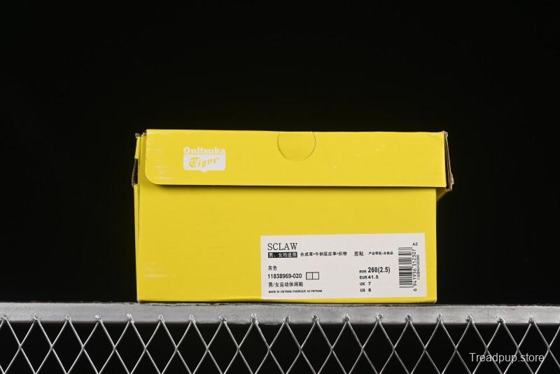 Onitsuka Tiger Sclaw Comfortable Versatile Slip-Resistant Low-Top Lifestyle Casual Shoes - 1183B969-020