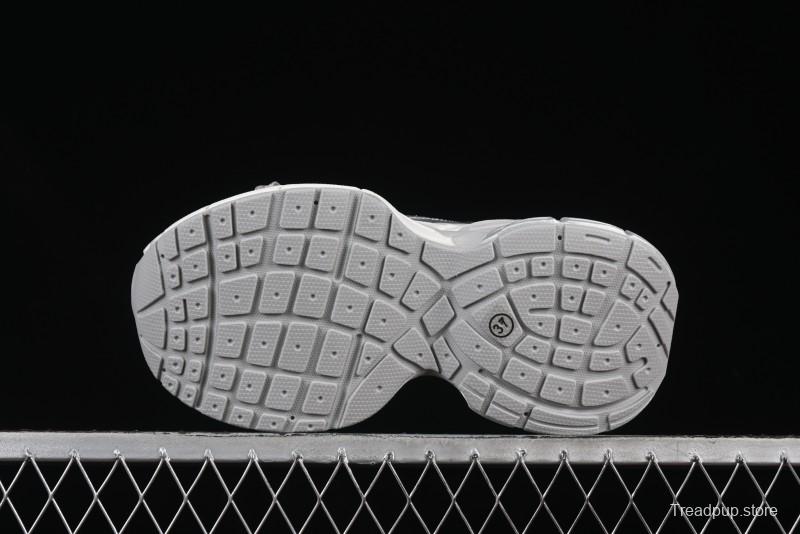 GG-CC Thick Sole Casual Running Shoes with Fashionable Design - G25S2507 Silver