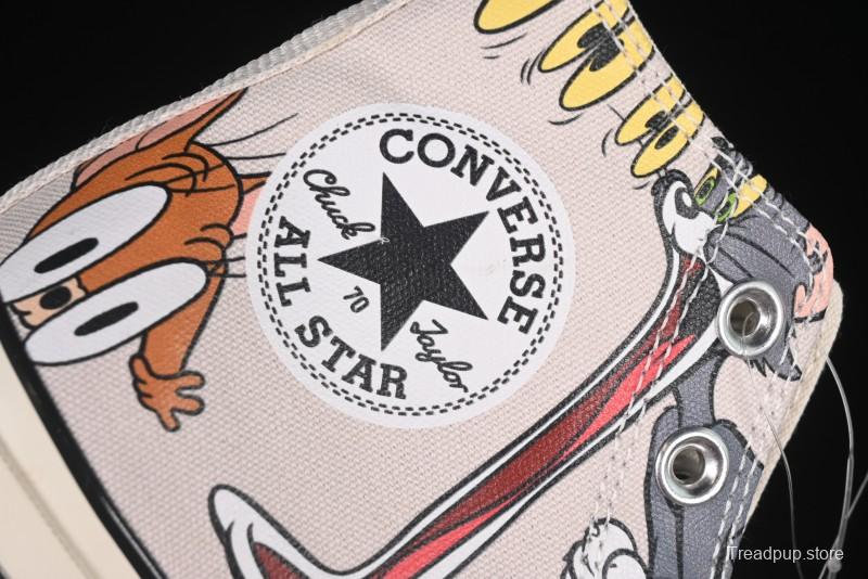 Converse Chuck Taylor All Star 1970s High Top Tom and Jerry Themed Casual Sneakers - A15111C