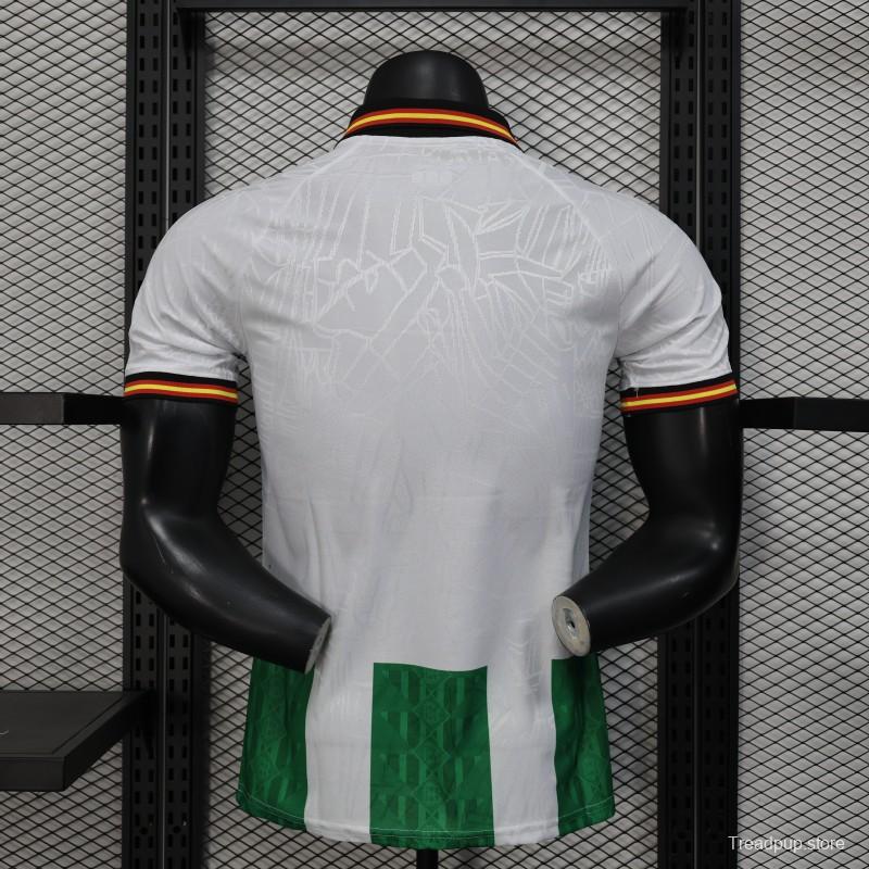 Player Version 25/26 Real Betis Green and White Jersey with Special Edition Design