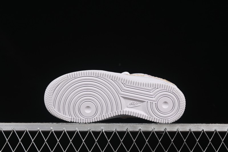 Nike Air Force 1'07 Low Purple Chanel-Inspired Casual Sneakers - DH9999-556