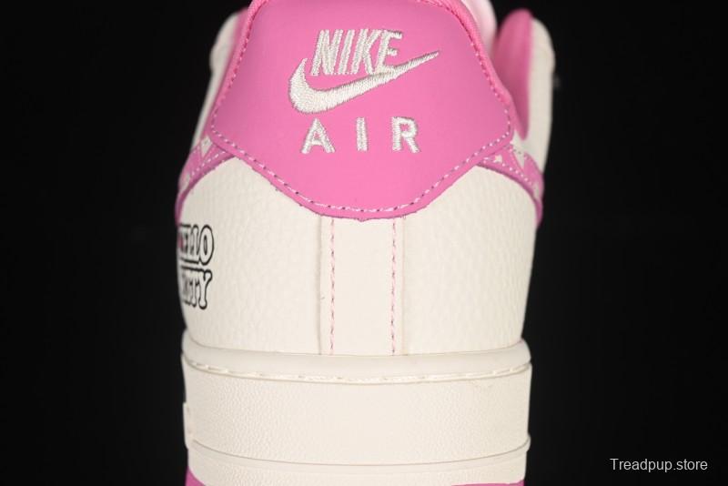 Nike Air Force 1 '07 Low Cartoon Cat Collaboration Pink Cartoon Cat Casual Sneakers - KK1988-082