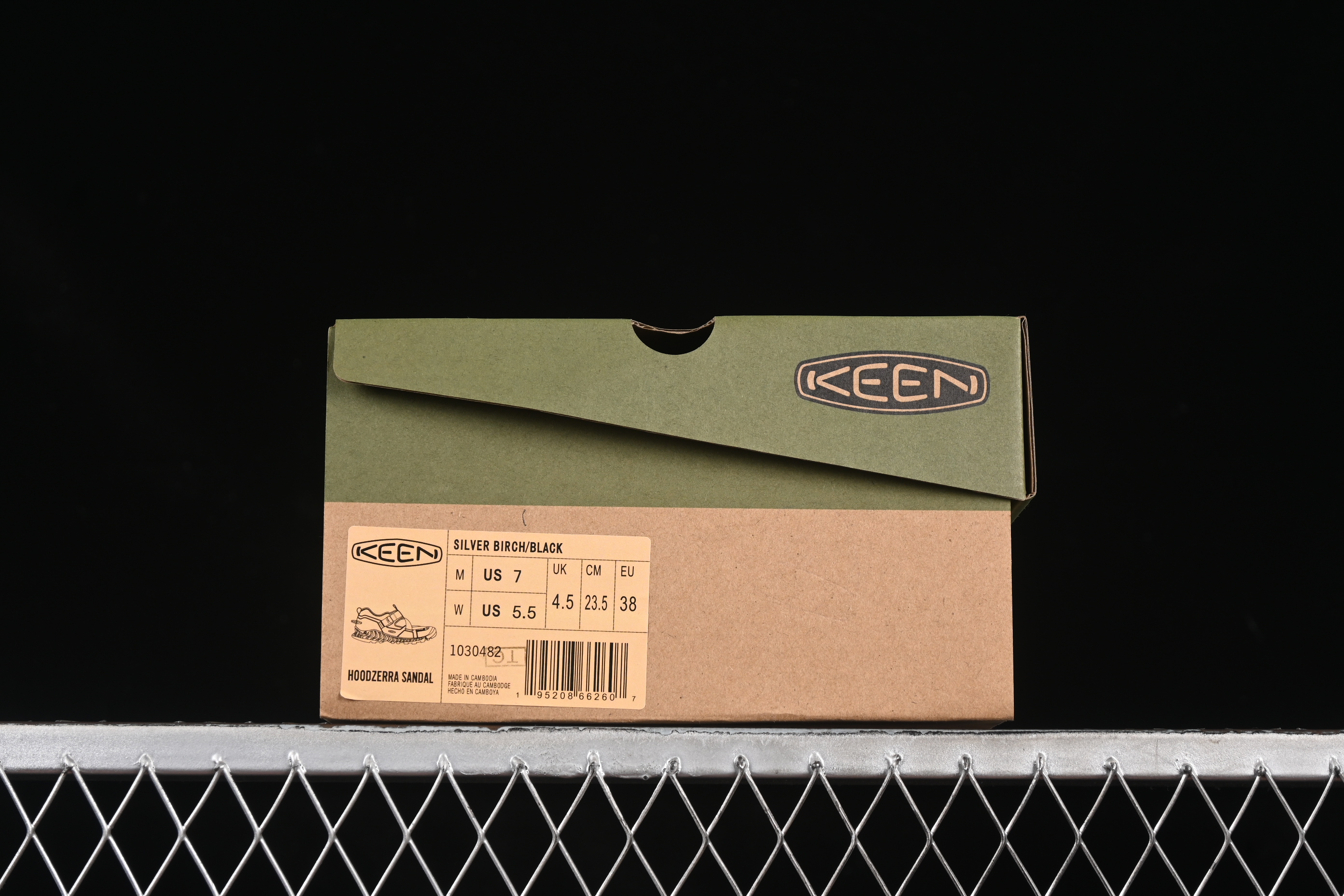 Keen Silver Japanese Street Magic Buckle Summer Casual Sandals - 1030482