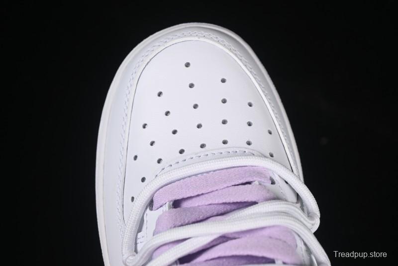 Nike Air Force 1'07 Low Purple Chanel-Inspired Casual Sneakers - DH9999-556